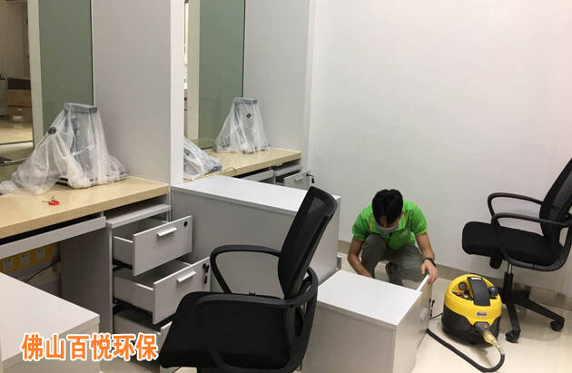 廣發(fā)銀行佛山分行辦公室除甲醛，空氣凈化項(xiàng)目